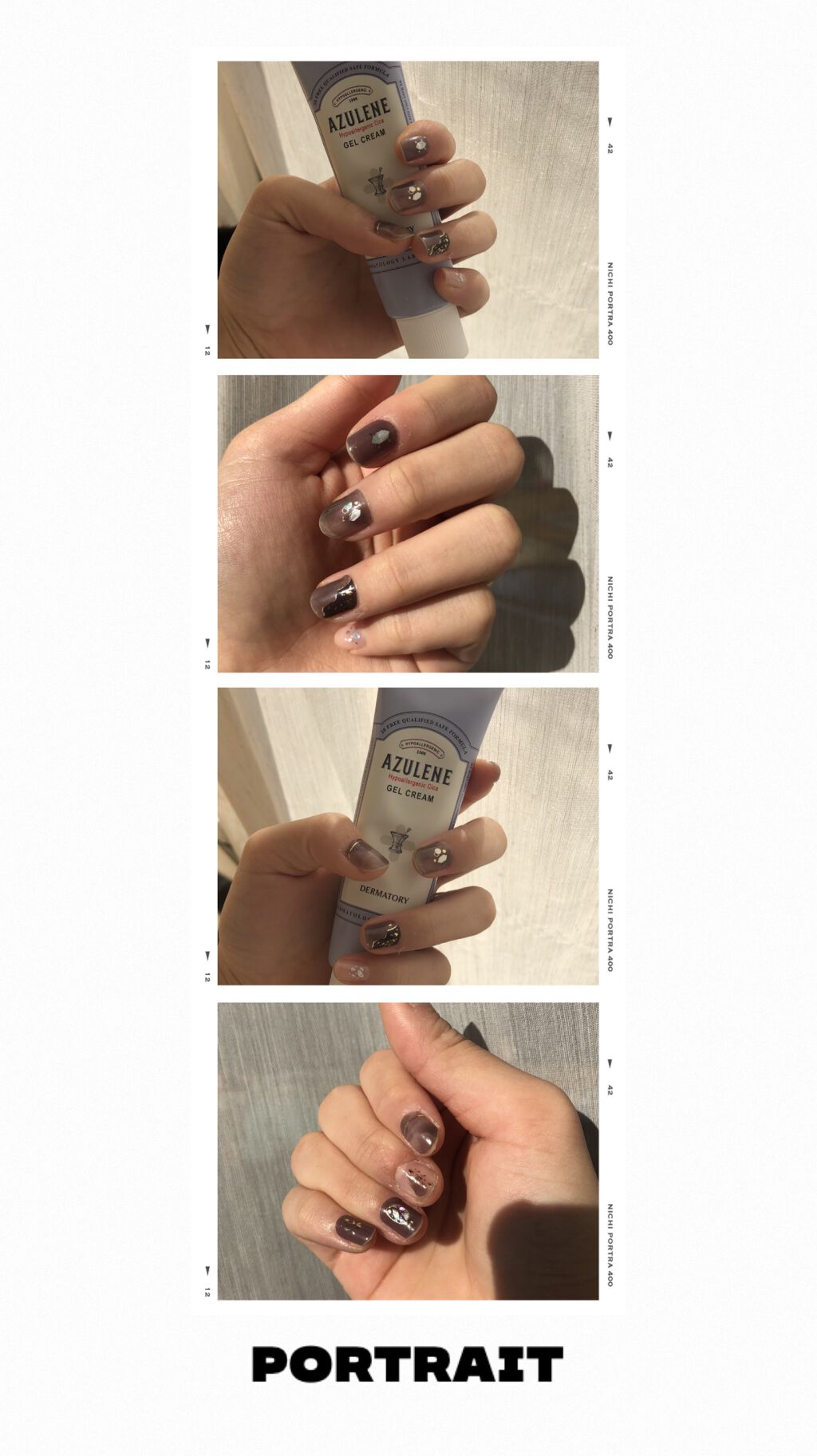 mc ジェルネイルシール/3COINS/ネイルシールを使ったクチコミ（2枚目）