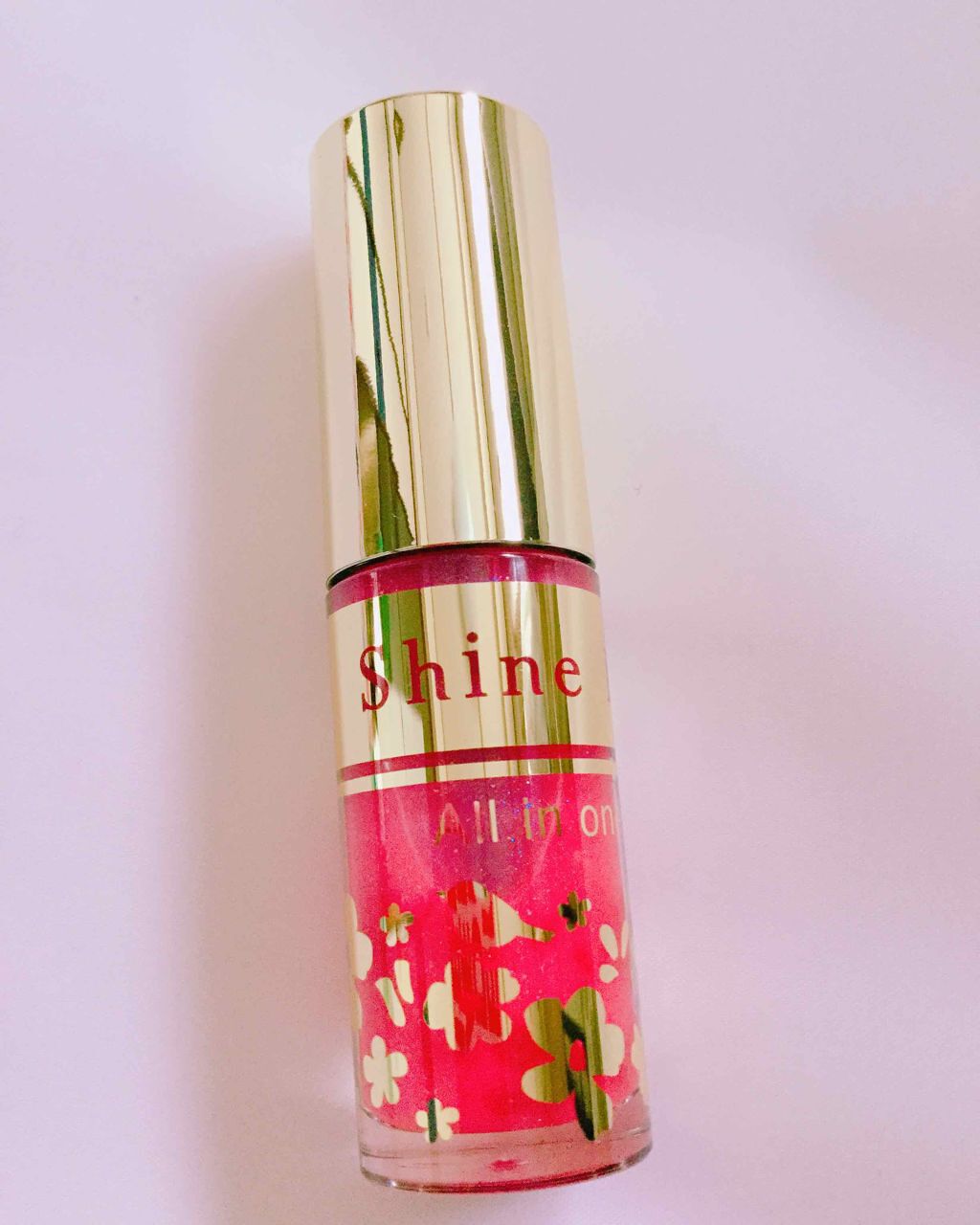 オールインワンティント 04 ロマンティックピンク/シャインリッチ/リップティントを使ったクチコミ（2枚目）