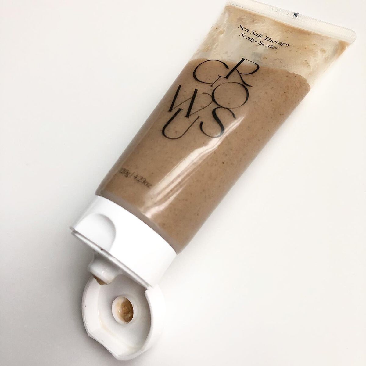 シーソルトセラピースカルプスケーラー/GROWUS/ヘッドスクラブを使ったクチコミ（2枚目）