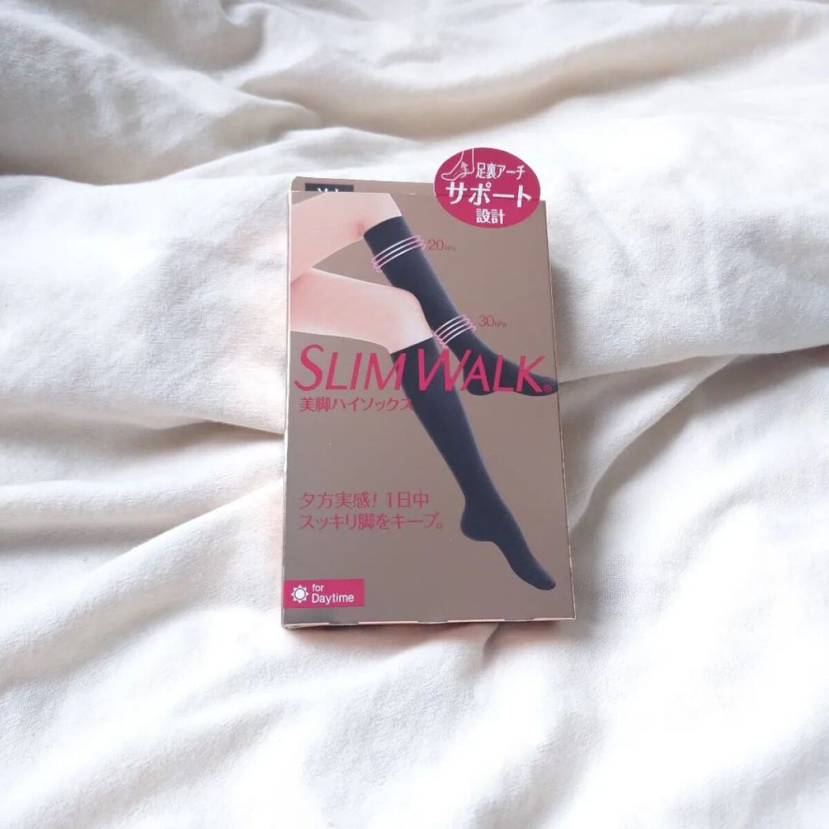 スリムウォーク 美脚ハイソックス/SLIMWALK/着圧ソックス・レギンスを使ったクチコミ（2枚目）
