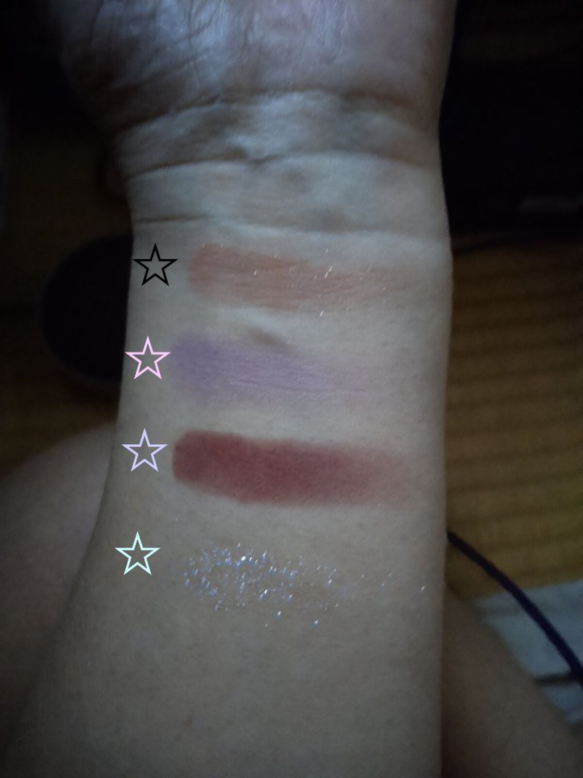 4色アイシャドウパレット/aZTK/アイシャドウパレットを使ったクチコミ(2枚目)