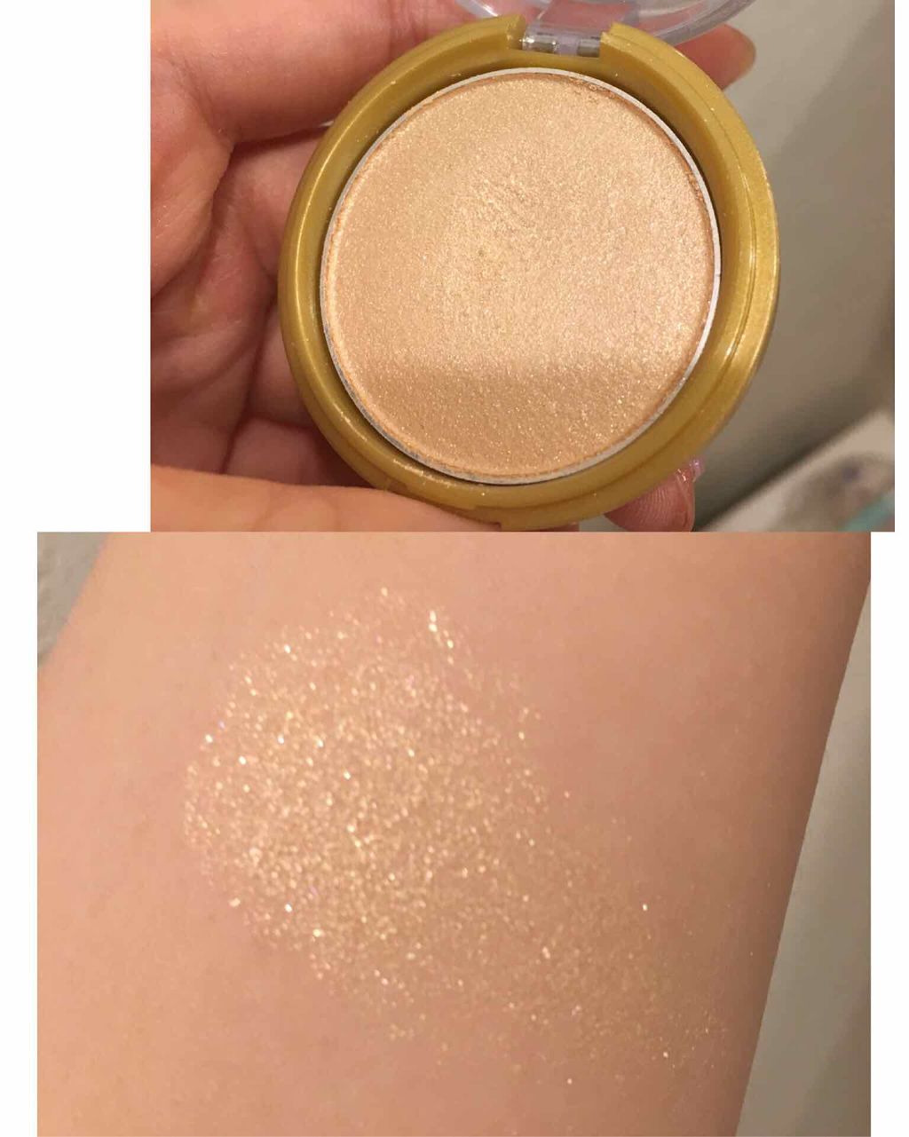 シャイニーシャドウ N/excel/単色アイシャドウを使ったクチコミ（1枚目）