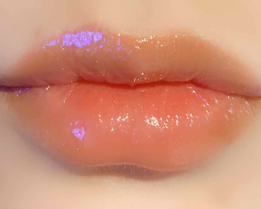 UR GLAM　LIP OIL/U R GLAM/リップグロスを使ったクチコミ（3枚目）