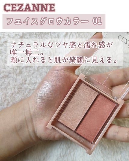 パールグロウハイライト/CEZANNE/パウダーハイライトを使ったクチコミ(6枚目)
