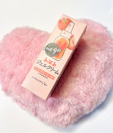 mogu モグ ジェルクリームのクチコミ「mogu モグ
トマト ジェルクリーム


こちらはコンビニで買えるスキンケアコスメ🌸
なんと.....」（1枚目）