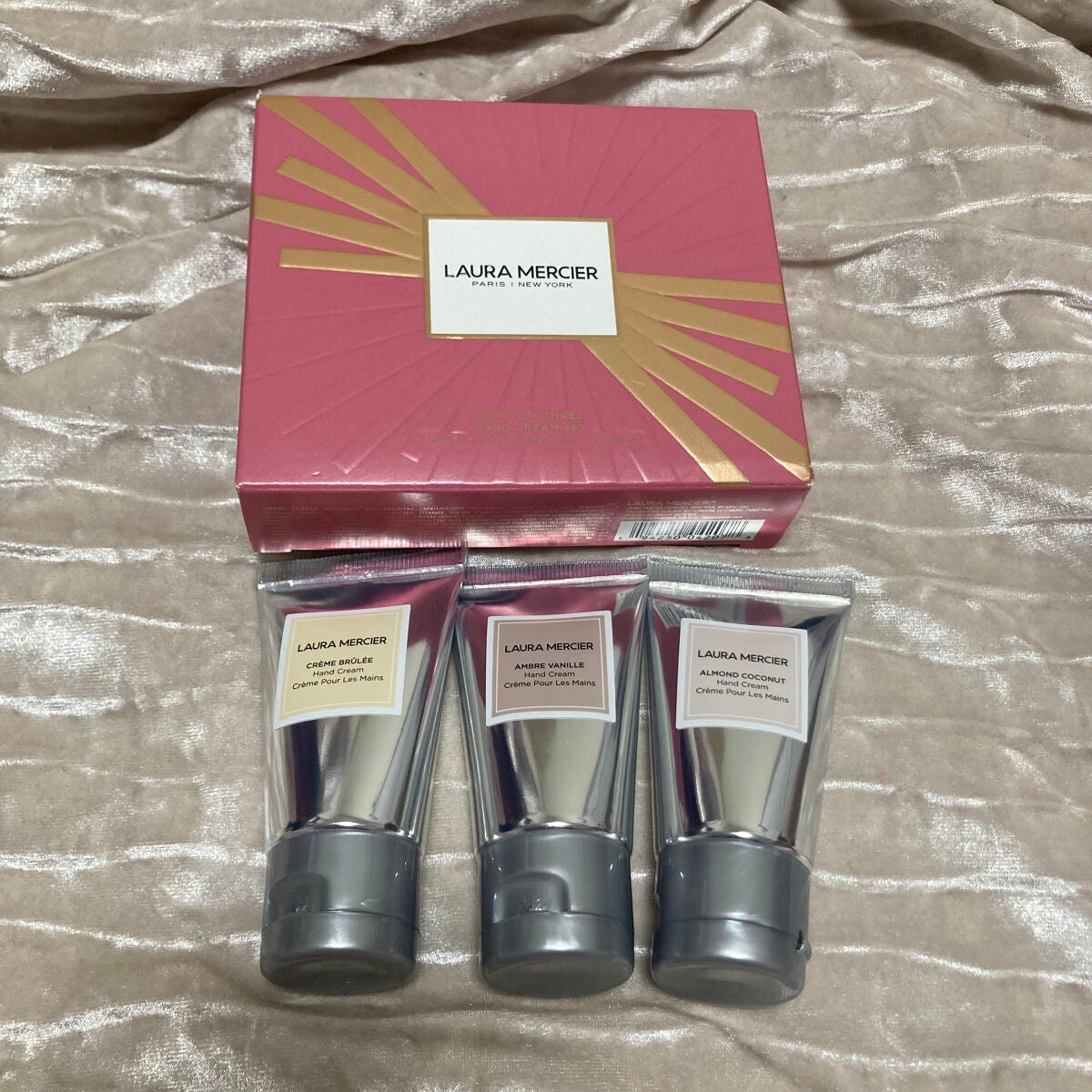パーティ オブ スリー ハンドクリーム セット/ローラ メルシエ/ハンドクリームを使ったクチコミ(1枚目)