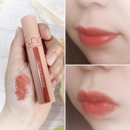 ジューシーラスティングティント/rom&nd/リップティントを使ったクチコミ(1枚目)