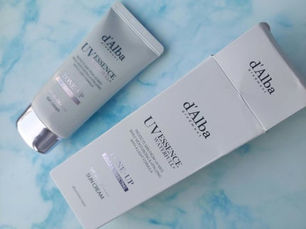 ダルバ ウォータフル トーンアップ サンクリーム(パープル)/ダルバ/日焼け止めクリームを使ったクチコミ(7枚目)