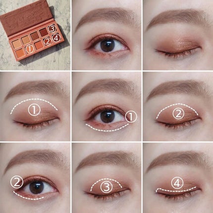 Clay it cool/ColourPop/アイシャドウパレットを使ったクチコミ(4枚目)