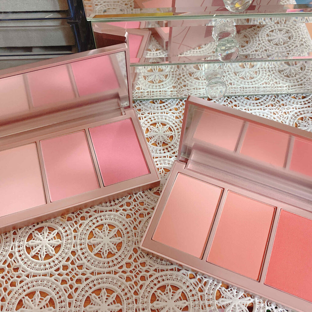 スーパーテンプティングチークパレット/VT/パウダーチークを使ったクチコミ（2枚目）