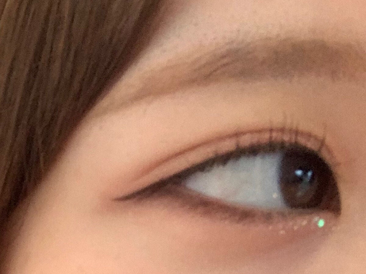 シルキーリキッドアイライナーWP/D-UP/リキッドアイライナーを使ったクチコミ(3枚目)