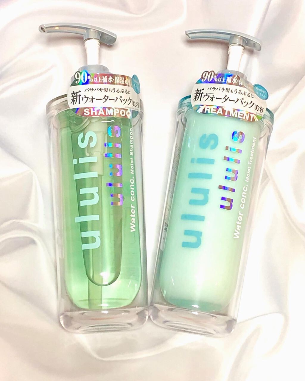 ウォーターコンク モイストシャンプー/ヘアトリートメント/ululis/市販シャンプーを使ったクチコミ(1枚目)