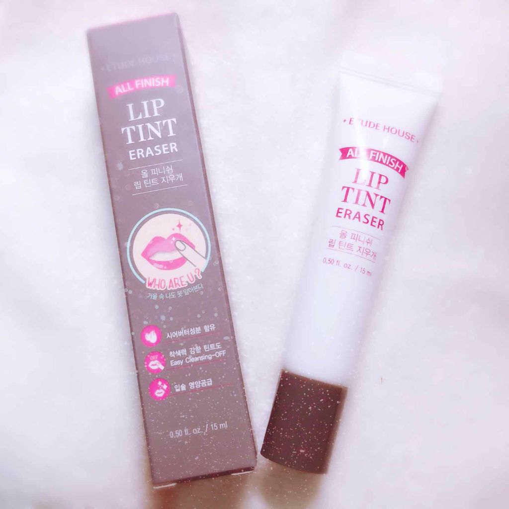 オールフィニッシュ リップティントリムーバー/ETUDE/ポイントメイクリムーバーを使ったクチコミ（1枚目）