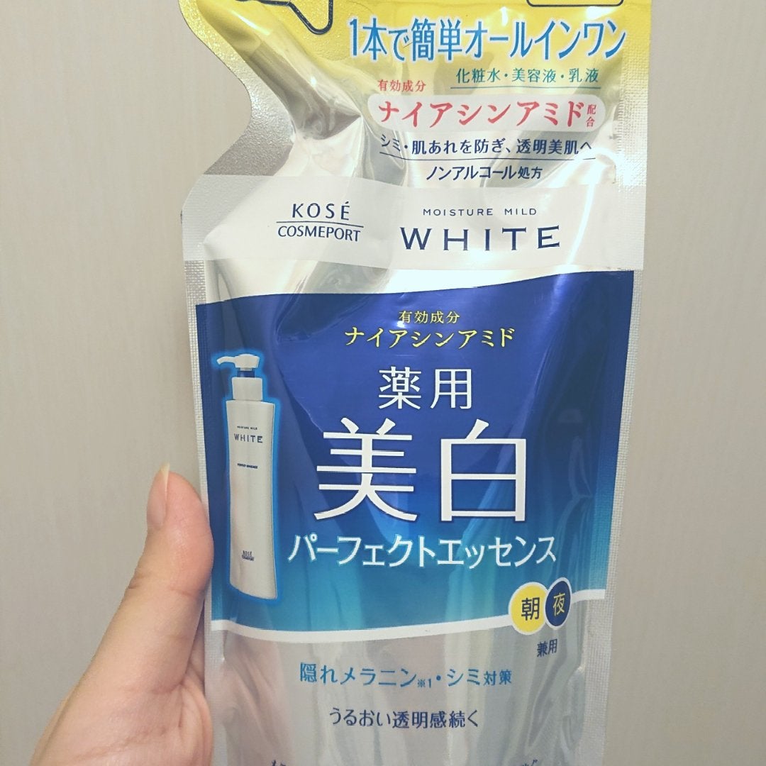 モイスチュアマイルドホワイト パーフェクトエッセンス/モイスチュアマイルド ホワイト/オールインワン化粧品を使ったクチコミ(2枚目)