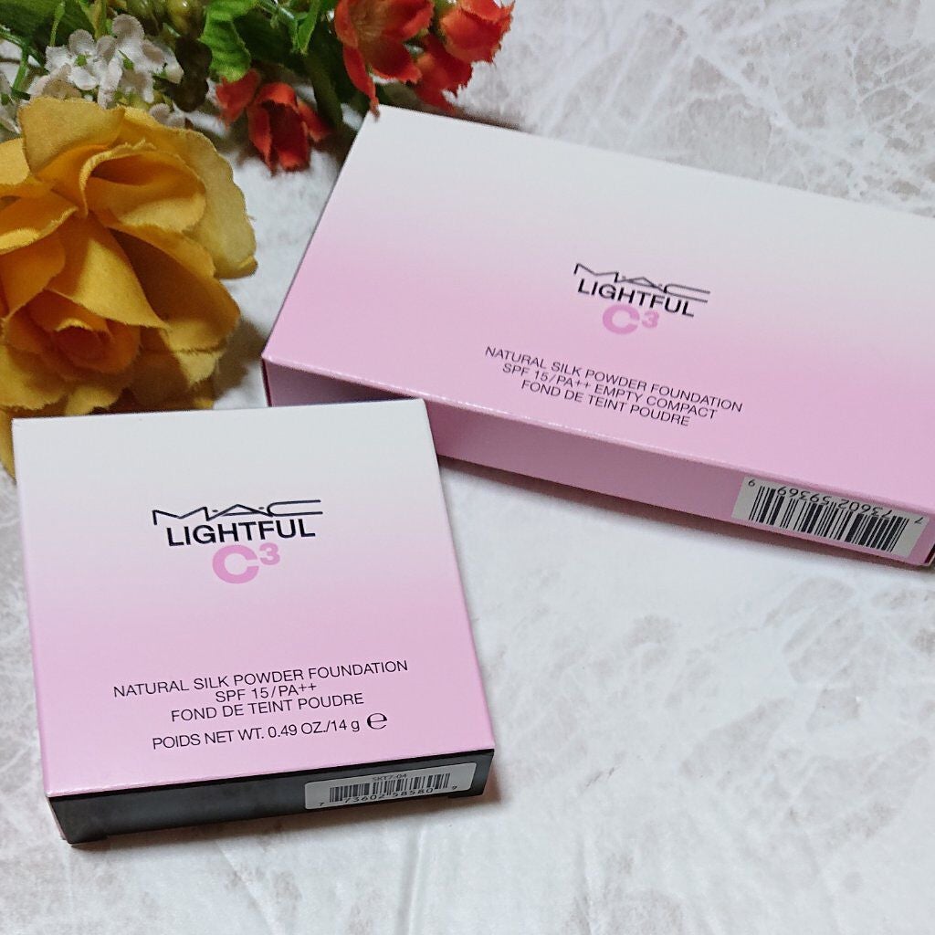 ライトフル C3 ナチュラル シルク パウダーファンデーション/M・A・C/パウダーファンデーションを使ったクチコミ(1枚目)