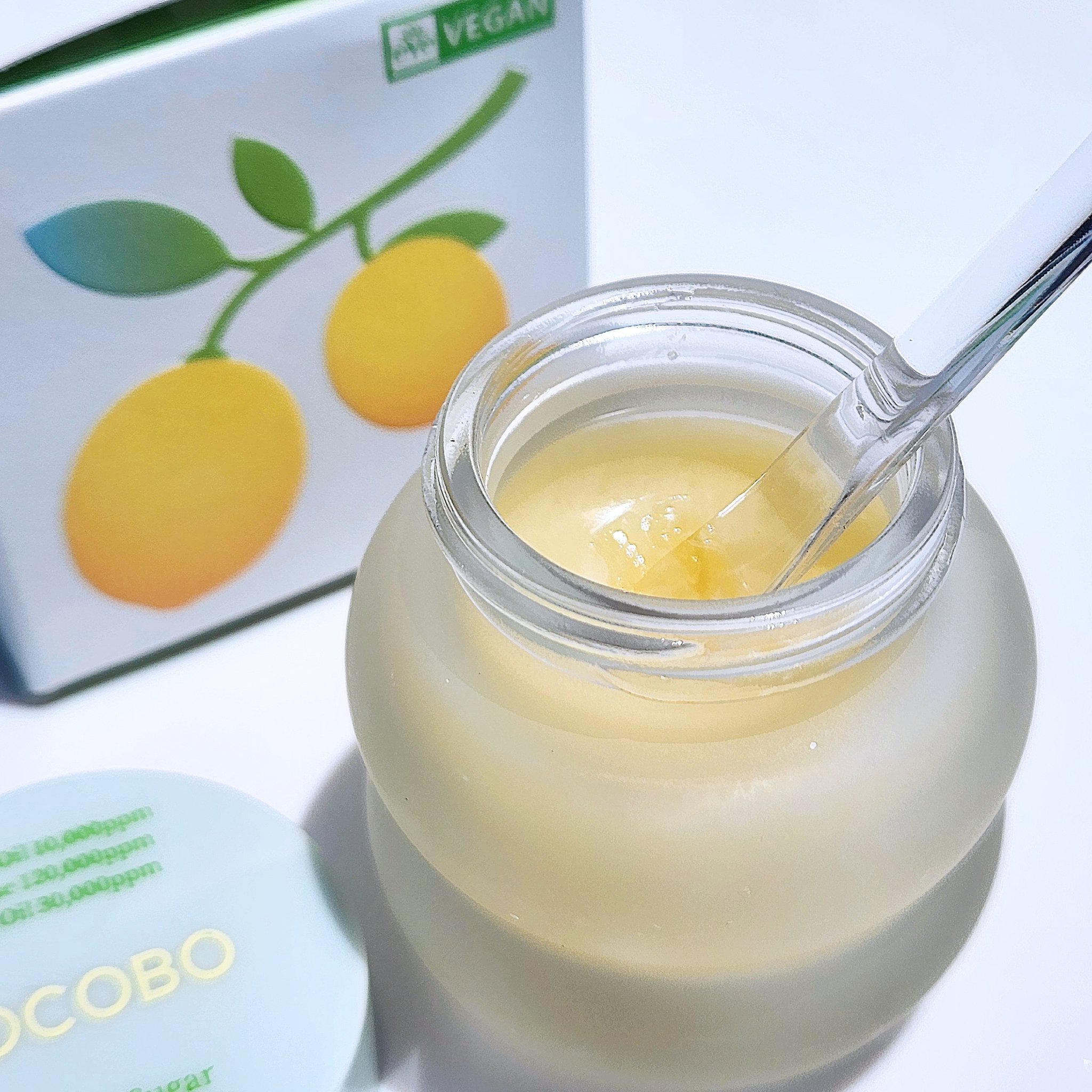 レモンシュガースクラブリップマスク/TOCOBO/リップスクラブを使ったクチコミ（2枚目）