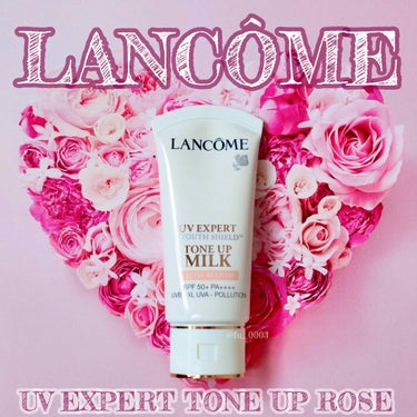 UV エクスペール トーン アップ ローズ/LANCOME/日焼け止め・UVケアを使ったクチコミ（1枚目）