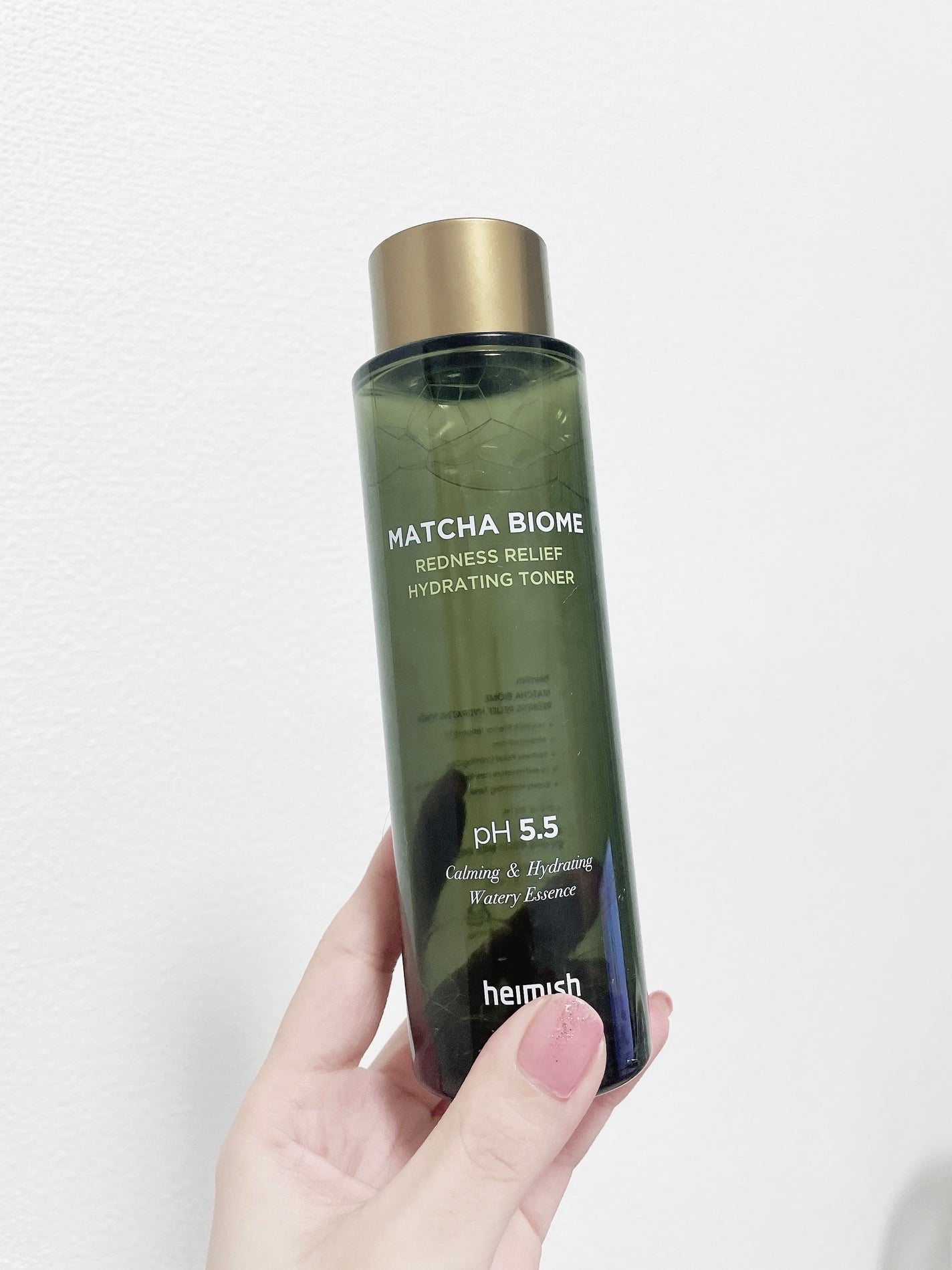 抹茶バイオムレッドネス リリーフハイドレーティングトナー/heimish/化粧水を使ったクチコミ(1枚目)