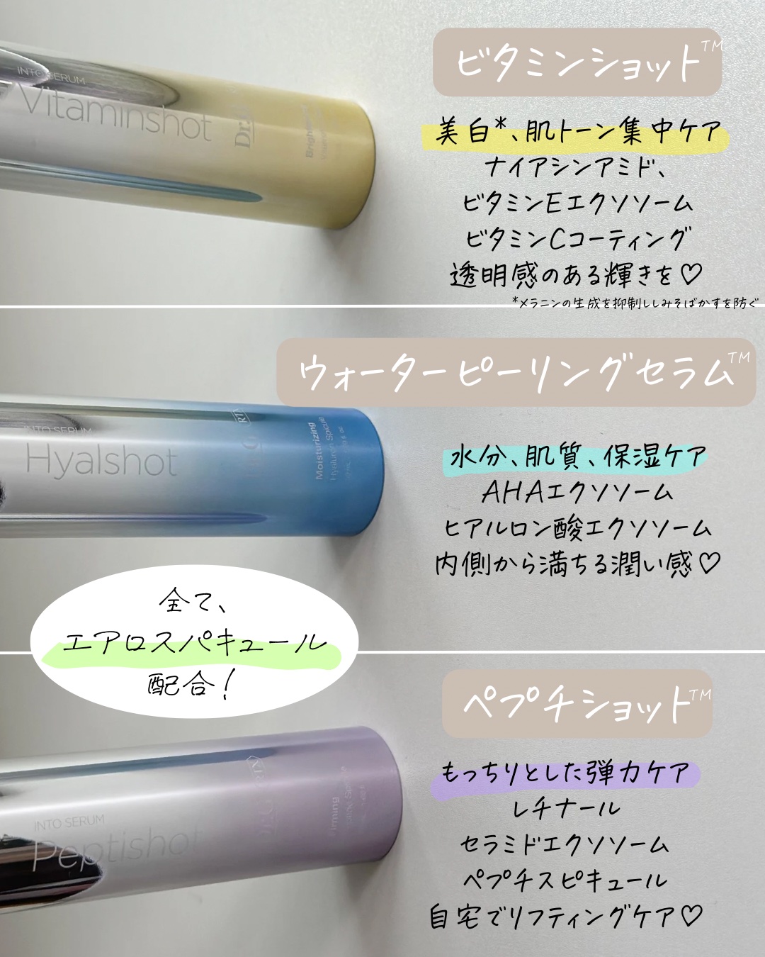 RTXセラム ビタミンショット/Dr.G/美容液を使ったクチコミ（3枚目）