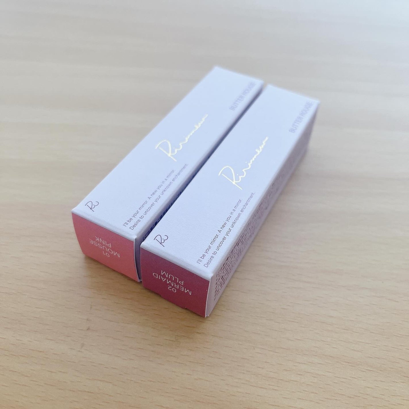 リリミュウ バタールージュ/Ririmew/口紅を使ったクチコミ(4枚目)