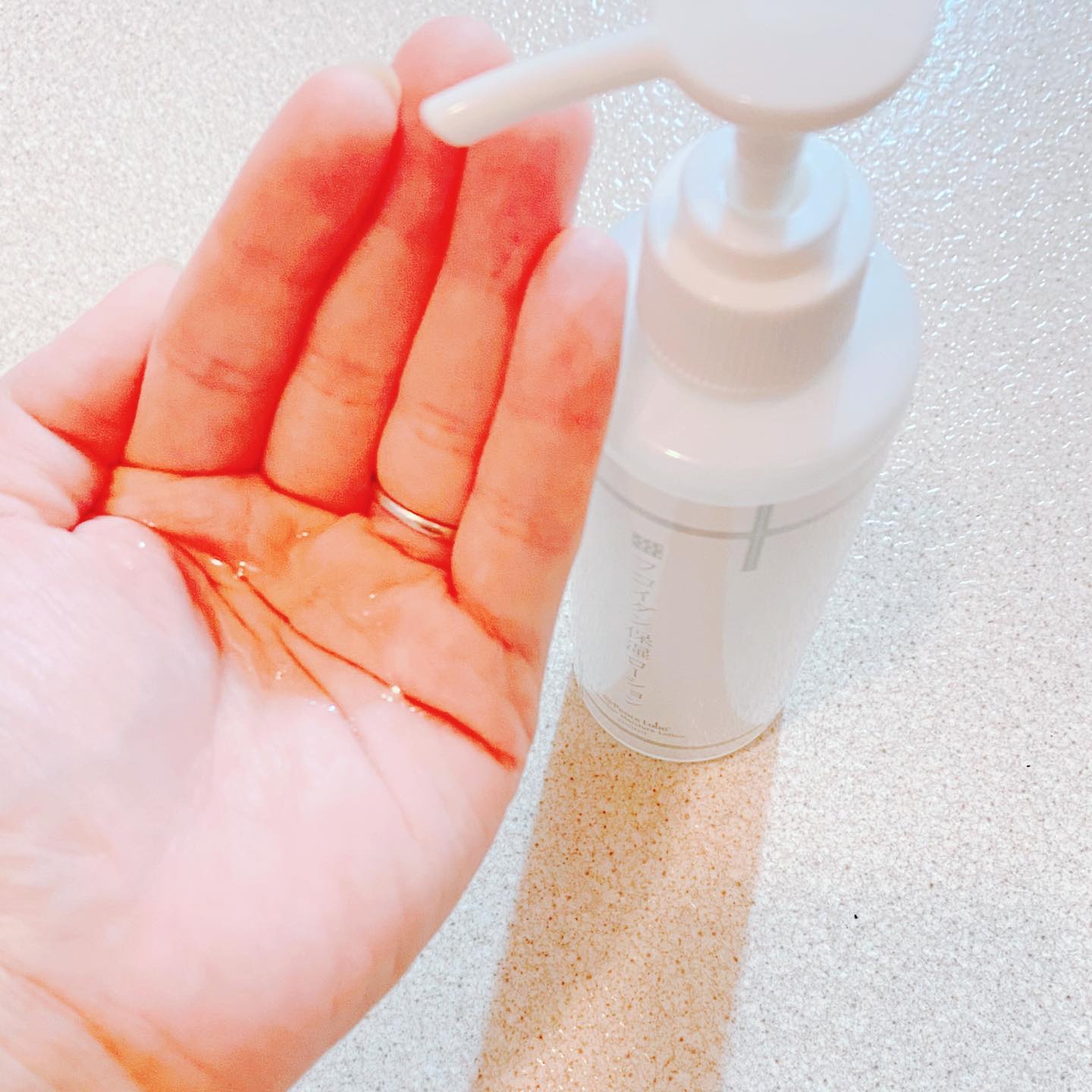 フコイダン保湿ローション/@peace labo/化粧水を使ったクチコミ（3枚目）