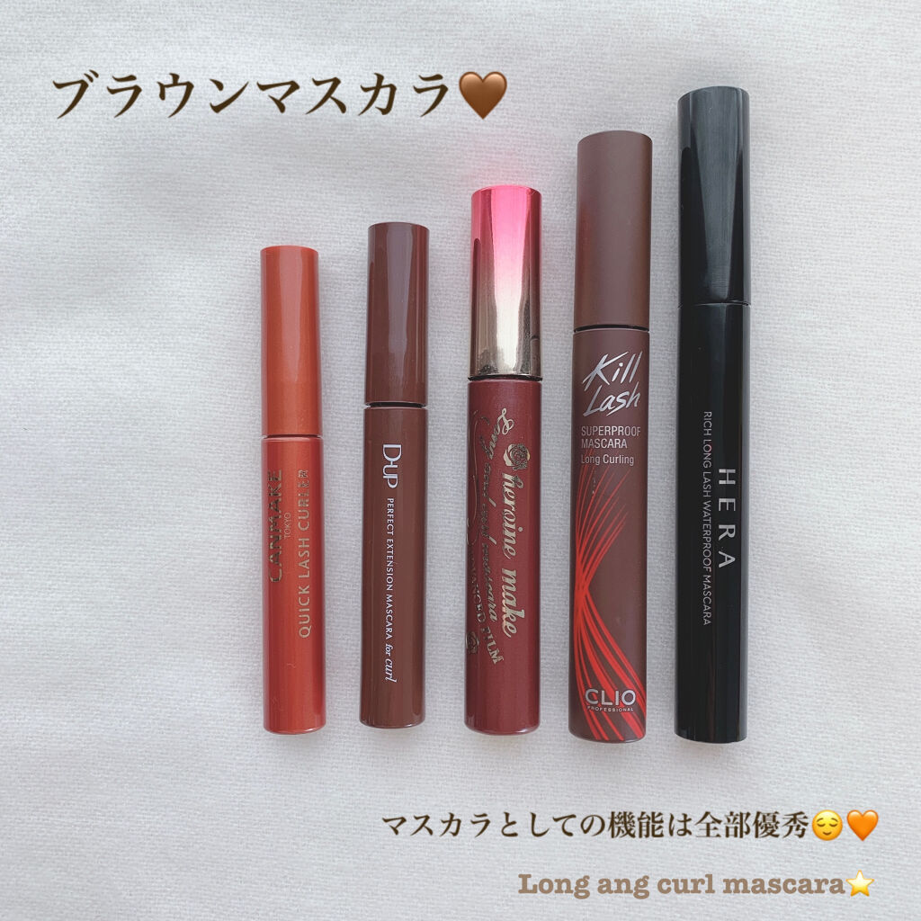 ロング＆カールマスカラ アドバンストフィルム/ヒロインメイク/マスカラを使ったクチコミ（1枚目）