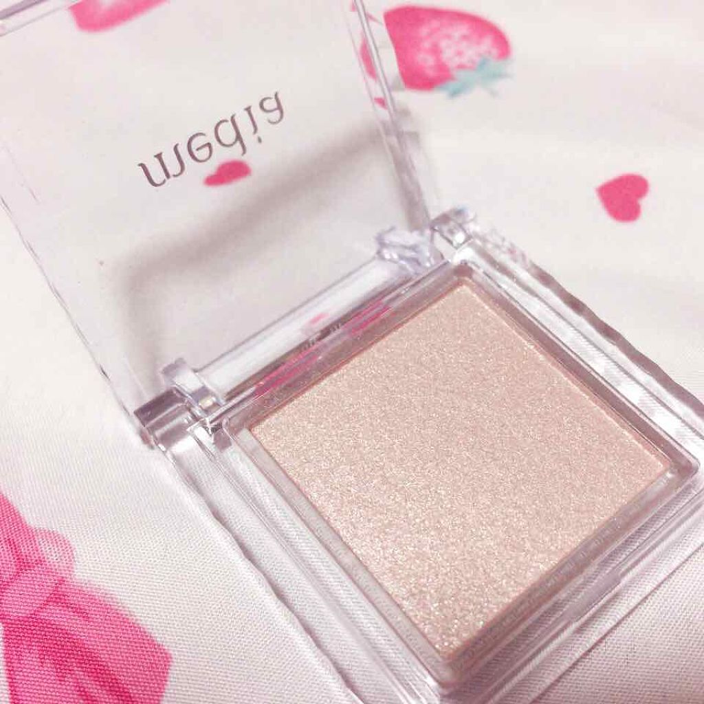 ブライトアップアイシャドウ/media/単色アイシャドウを使ったクチコミ（2枚目）