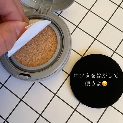 ゼロクッション/rom&nd/クッションファンデーションを使ったクチコミ(3枚目)