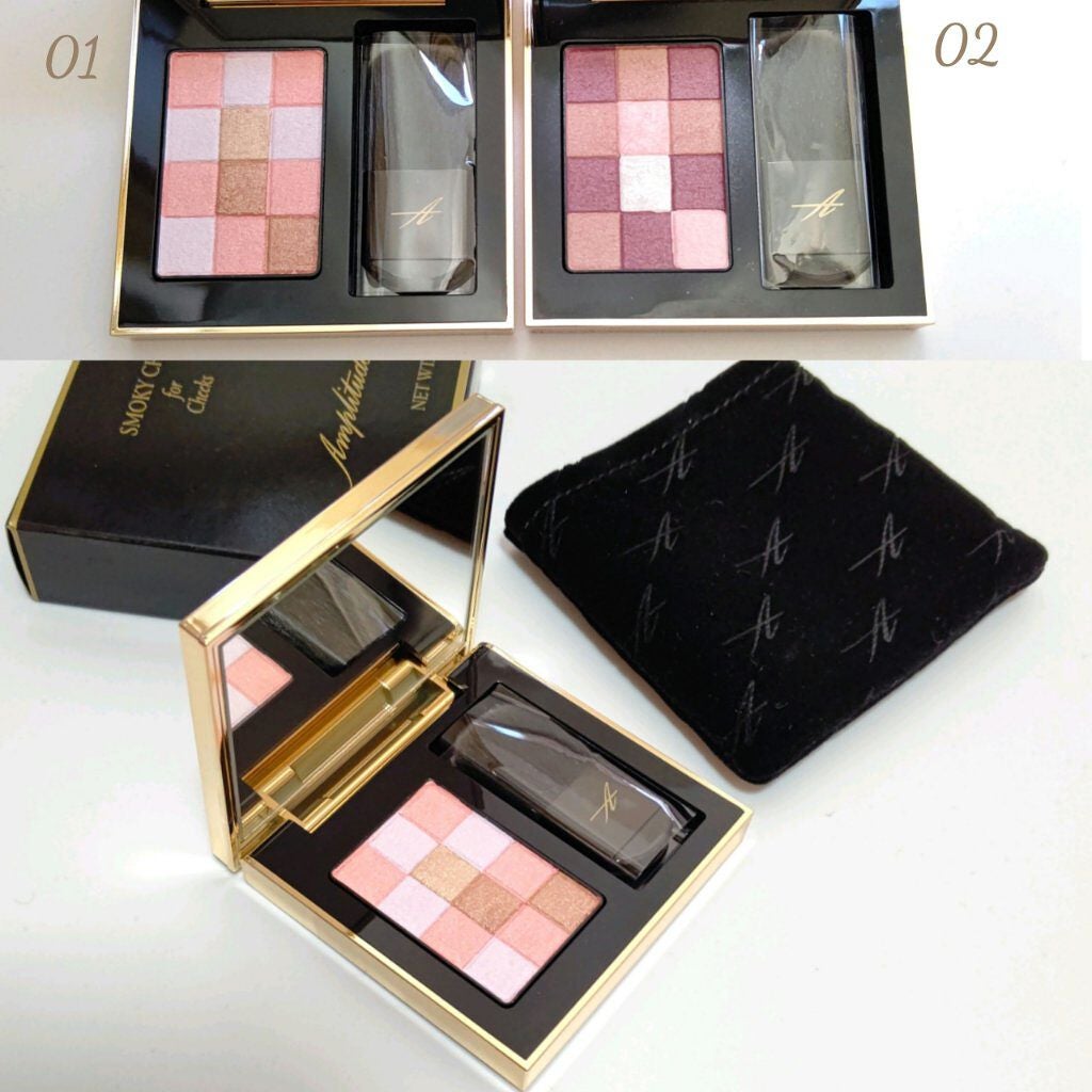 スモーキーシークフォーチークス/Amplitude/パウダーチークを使ったクチコミ(4枚目)