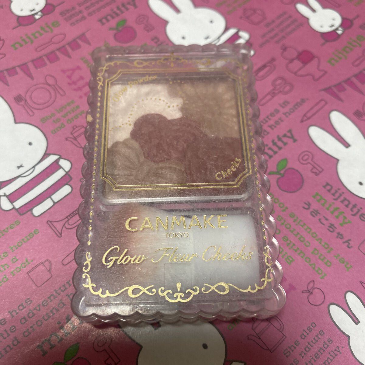 グロウフルールチークス/キャンメイク/パウダーチークを使ったクチコミ（1枚目）