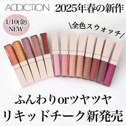 アディクション ザ リキッドブラッシュ フォギー/ADDICTION/リキッドチークを使ったクチコミ(1枚目)