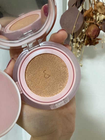 ブルームインカバーフィットクッション/rom&nd/クッションファンデーションを使ったクチコミ(3枚目)