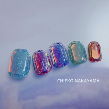なかやまちえこ on LIPS 「宝石ネイル💎365日ネイル207日め⠀⠀#nail#nails..」（4枚目）