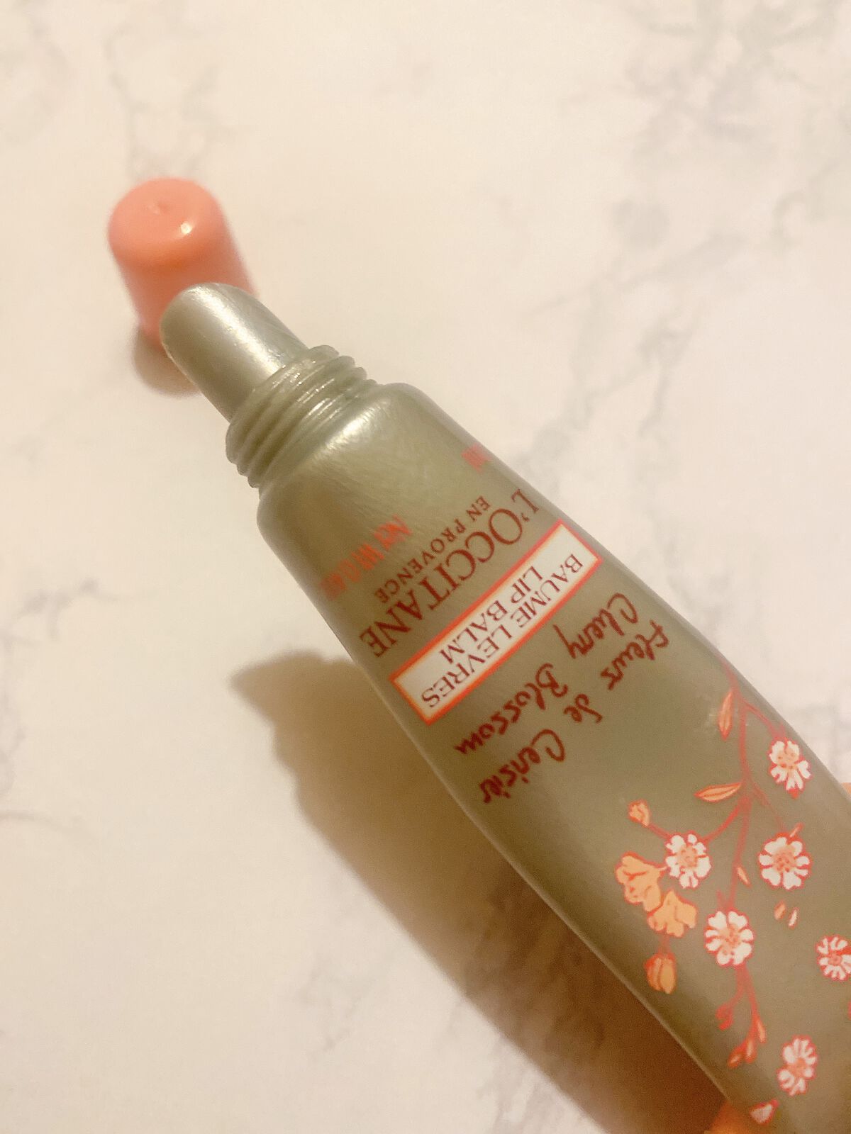 チェリーブロッサム リップバーム/L'OCCITANE/リップバームを使ったクチコミ（2枚目）