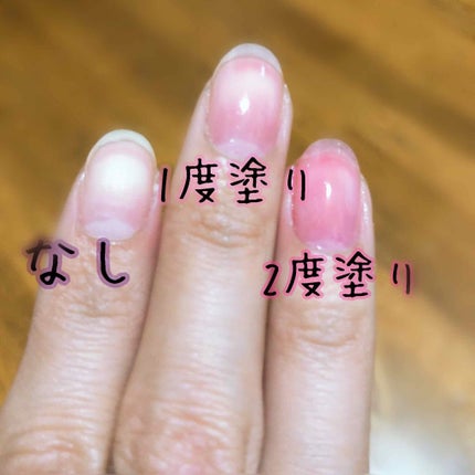 グロッシーコート/スキューズミー/オールインワンネイルを使ったクチコミ(2枚目)