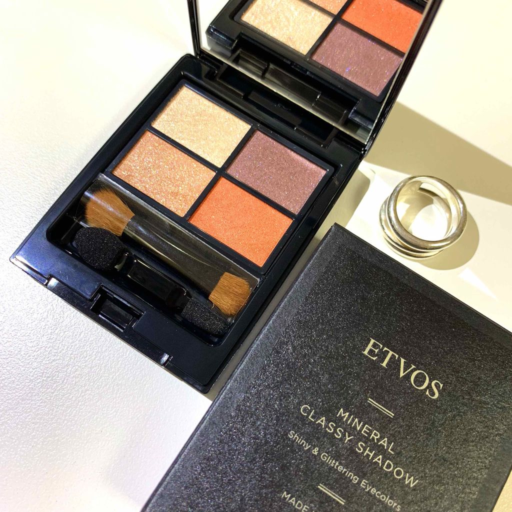 ミネラルクラッシィシャドー/エトヴォス/アイシャドウパレットを使ったクチコミ(1枚目)
