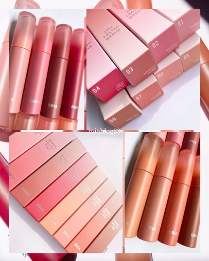 SHEER VELVET TINT/BBIA/口紅を使ったクチコミ(10枚目)