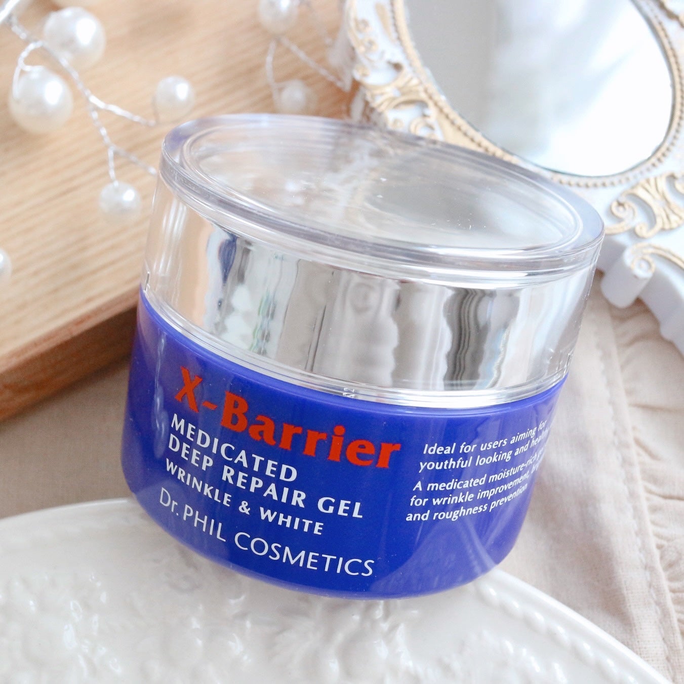 エクスバリア 薬用 ディープ リペア ゲル リンクル&ホワイト/ドクターフィルコスメティクス/オールインワン化粧品を使ったクチコミ(7枚目)
