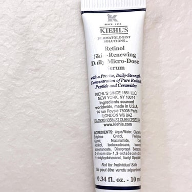 DS RTN リニューイング セラム 50ml/Kiehl's/美容液を使ったクチコミ（2枚目）