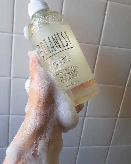 ボタニカルボディーソープ(クリアクレンズ)/BOTANIST/ボディソープを使ったクチコミ(4枚目)