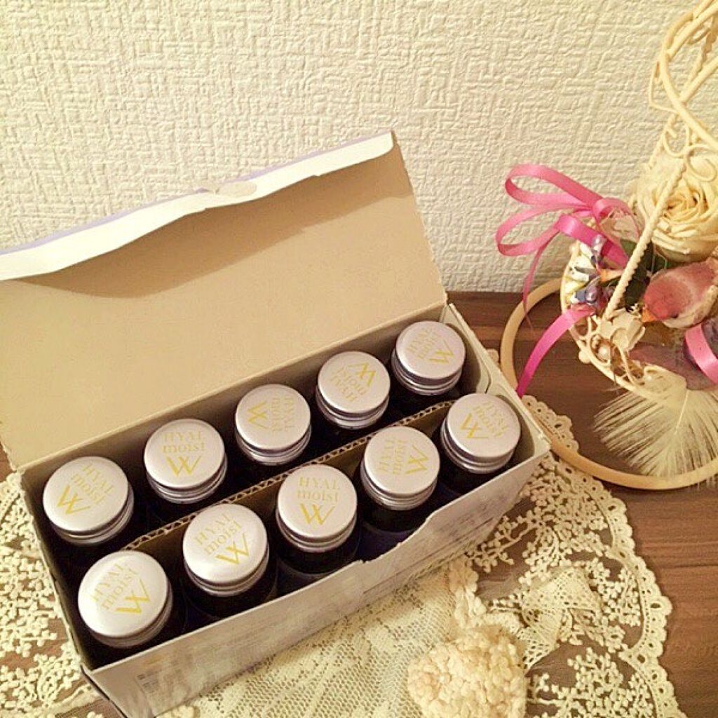 ヒアルモイスト W/日清食品/美容ドリンクを使ったクチコミ（3枚目）