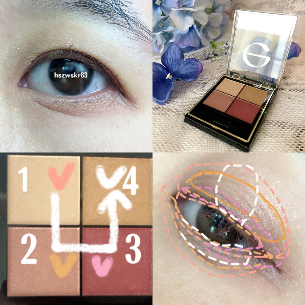 リアルクローズシャドウ/excel/アイシャドウパレットを使ったクチコミ(6枚目)