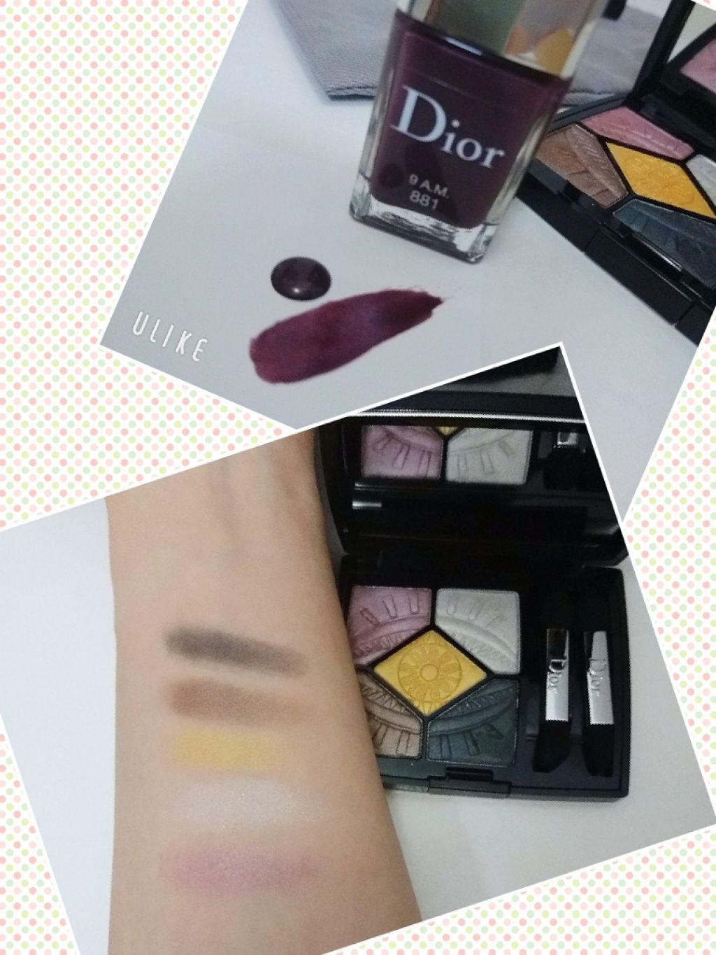 サンク クルール/Dior/アイシャドウパレットを使ったクチコミ（2枚目）