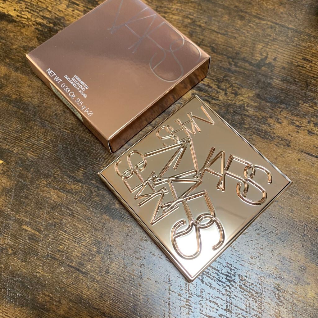 アンインヒビテッド ブラッシュデュオ/NARS/パウダーチークを使ったクチコミ(2枚目)