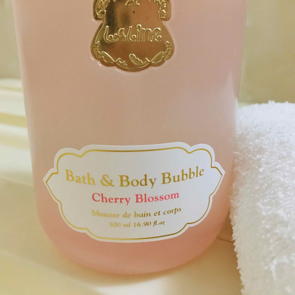 バス＆ボディバブル チェリーブロッサム/Laline/ボディソープを使ったクチコミ（2枚目）