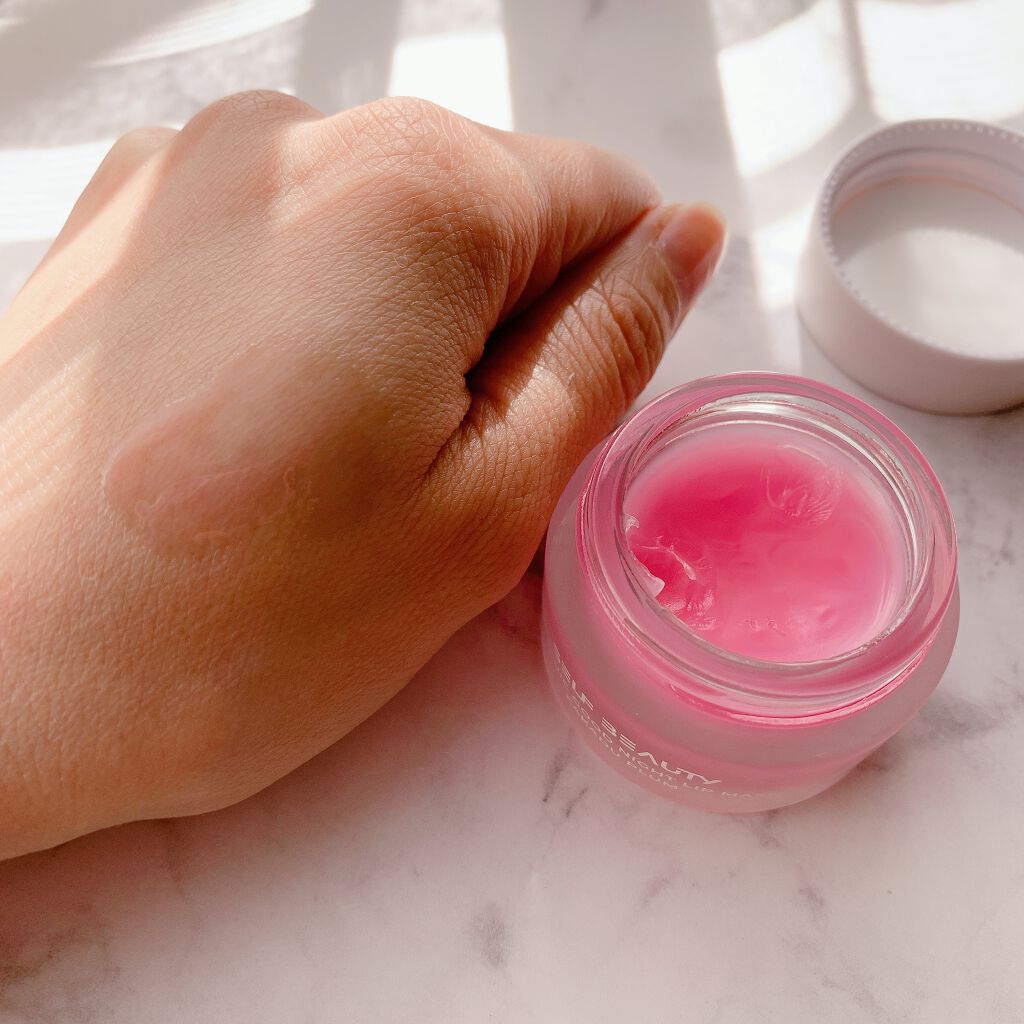 ユニコーングッドナイトリップマスク カカドゥプラム/SELF BEAUTY/リップマスクを使ったクチコミ(4枚目)