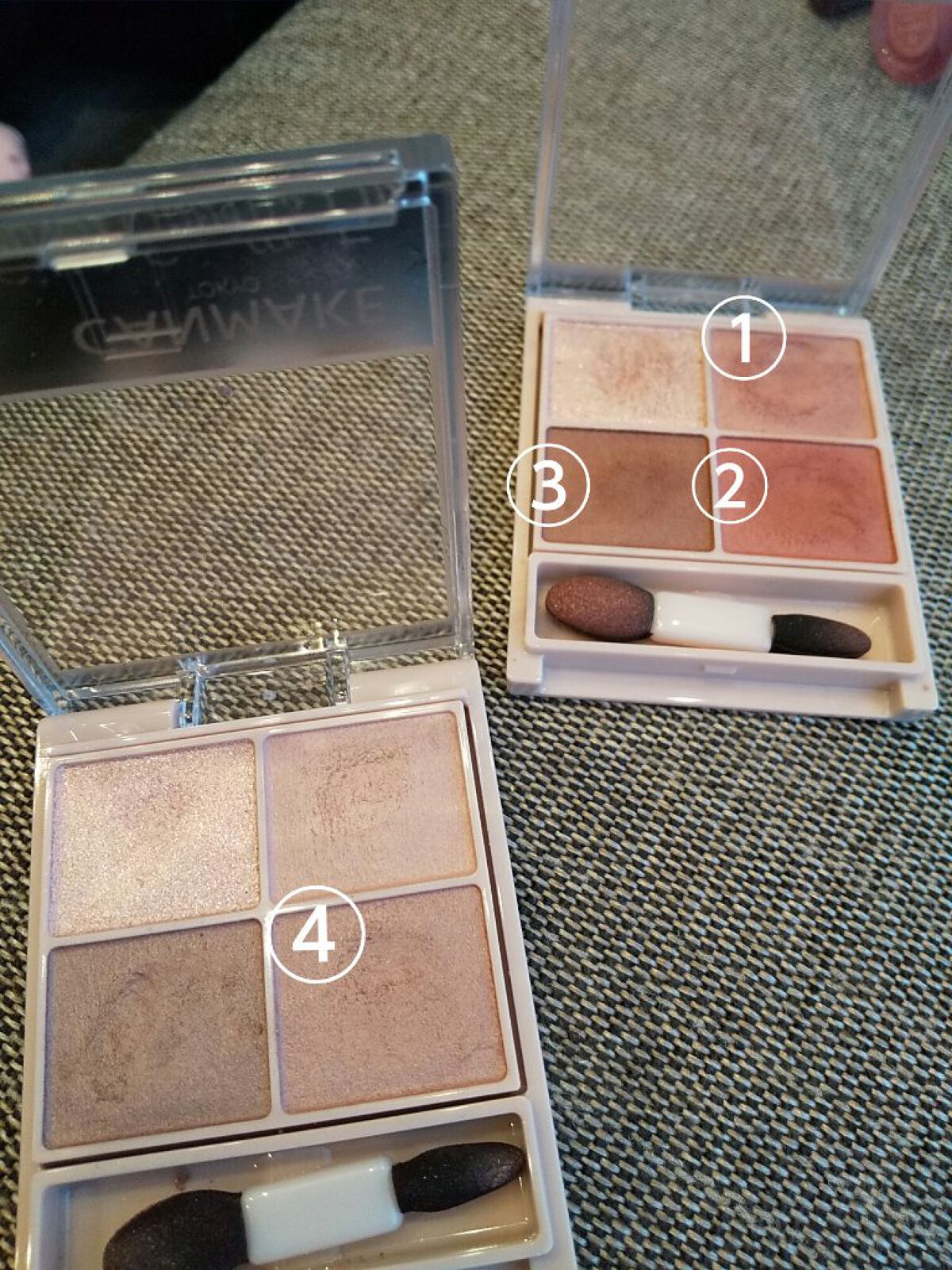 ジェルアイライナー/CEZANNE/ジェルアイライナーを使ったクチコミ（2枚目）