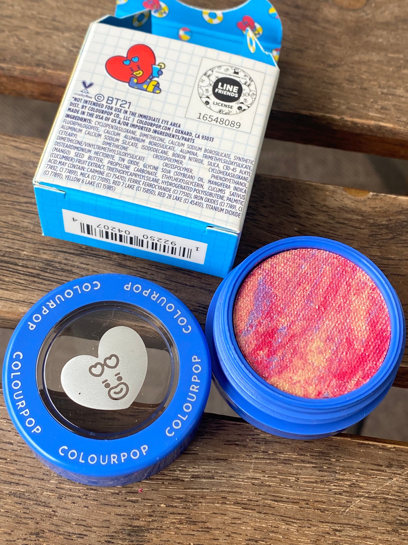 スーパーショックシャドウ/ColourPop/単色アイシャドウを使ったクチコミ(3枚目)