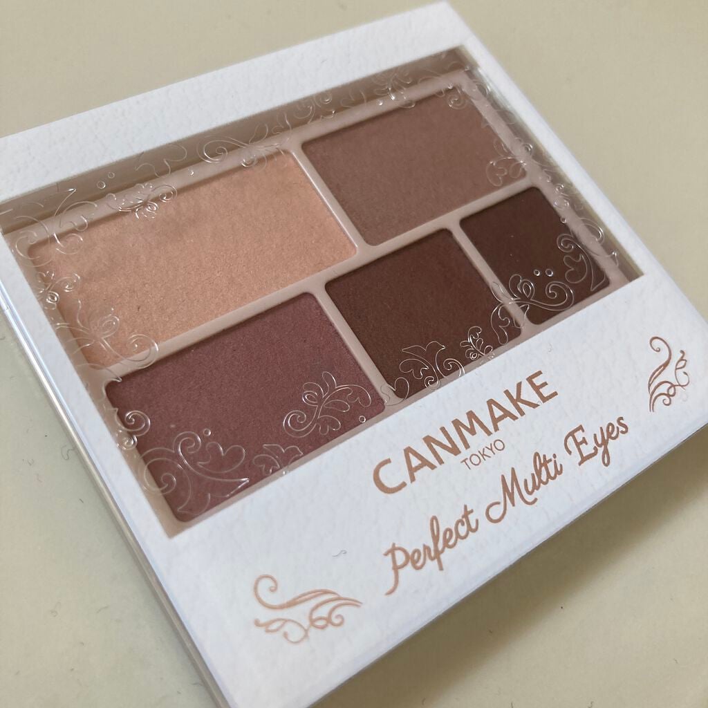 パーフェクトマルチアイズ/キャンメイク/アイシャドウパレットを使ったクチコミ(1枚目)