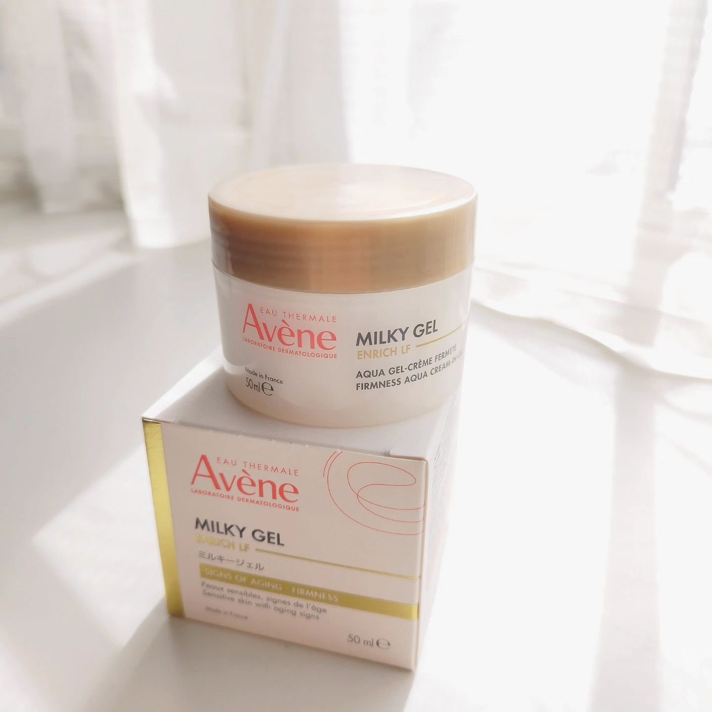 ミルキージェル エンリッチ LF/アベンヌ/フェイスクリームを使ったクチコミ（1枚目）